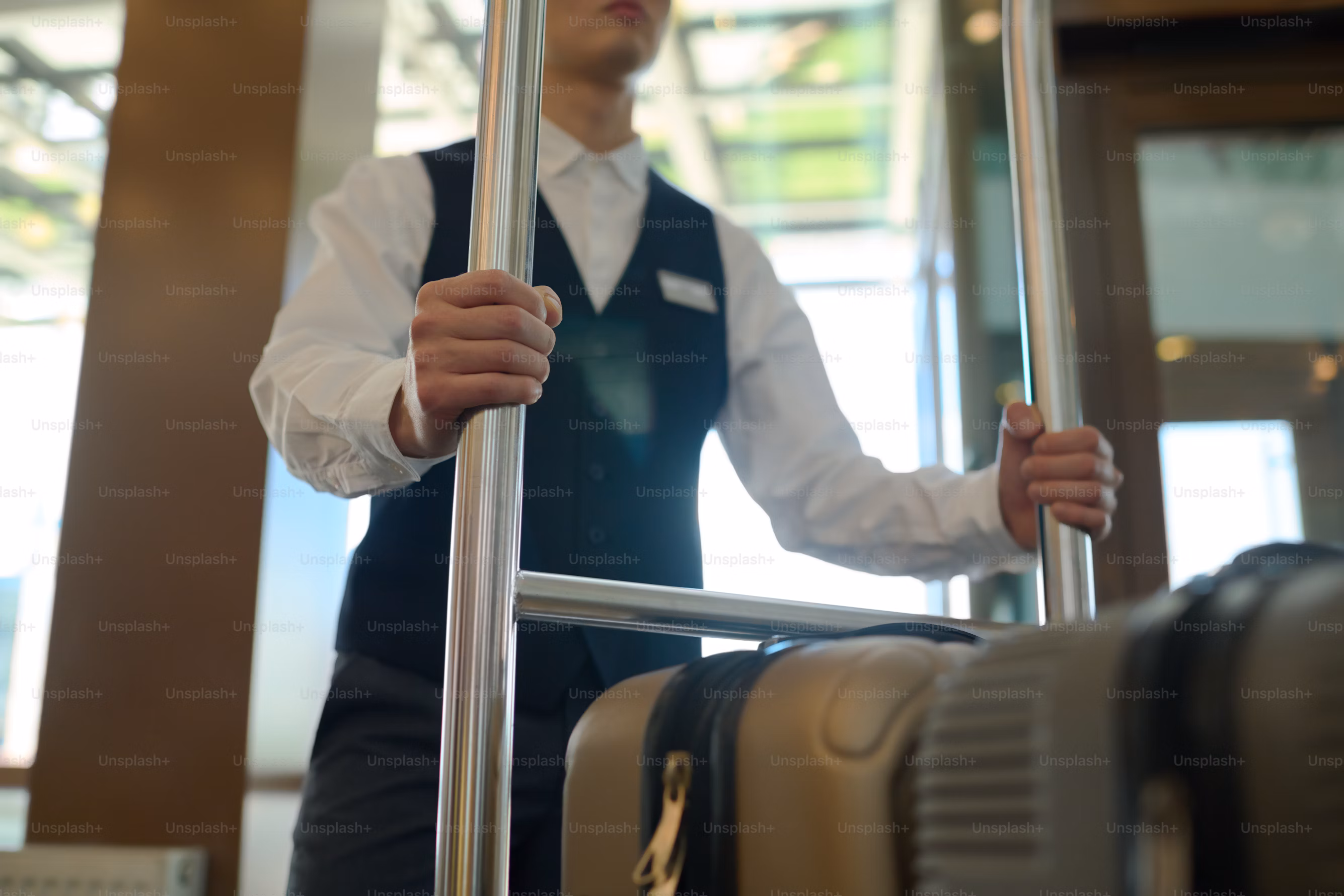Concierge desk interaction